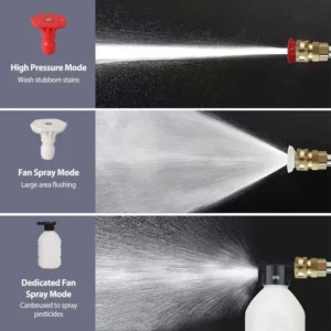 50Bar 200W Wireless High Pressure Car flash Gun Gun 20000mAh Battery Foam Water Gun Gun Garden painting oils 2