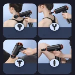 Massage Gun Electric Neck Massager 99 Gears Smart Hit Fascia Gun for Body Massage Relaxation Fitness Electric Muscle Massag 4