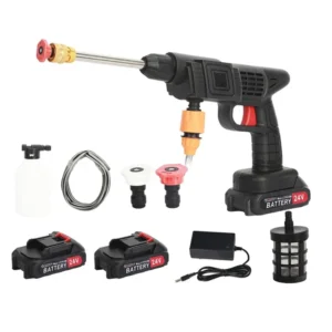 Electric High Pressure Wash Rechargeable Car Wash Gun Cordless Electric Water Gun Foam Machine for Makita 24V Battery 7