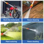 50Bar 200W Wireless High Pressure Car flash Gun Gun 20000mAh Battery Foam Water Gun Gun Garden painting oils 3