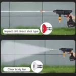 Electric High Pressure Wash Rechargeable Car Wash Gun Cordless Electric Water Gun Foam Machine for Makita 24V Battery 3