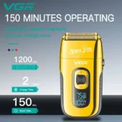 VGR Razor Professional Shaving Machine Electric Shaver Reciprocating Beard Trimmer Portable Hair Trimmer Shaver for Men V-332 4