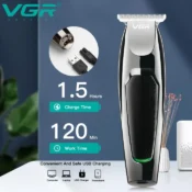 VGR Hair Trimme Professional Haircut Machine Cordless Hair Cutting Machine Electric Barber Hair Clipper Clipper for Men V-030 3