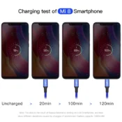 Baseus 4 in 1 USB Cable Type C Cable for Samsung S20 Xiaomi Mi 9 Cable for iPhone 12 X 11 Pro Max Huawei Charger Micro USB Cable 2