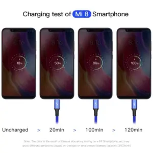 Baseus 4 in 1 USB Cable Type C Cable for Samsung S20 Xiaomi Mi 9 Cable for iPhone 12 X 11 Pro Max Huawei Charger Micro USB Cable 2