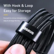 Baseus 100W USB C To USB Type C Cable For iPhone 15 Plus Pro max USB C PD Fast Charger Cord USB-C Type-c Cable For Macbook Pro 6