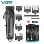 VGR Clipper Hair Cutting Machine Electric Hair Clipper Professional Hair Trimmer Cordless Trimmer for Men Digital Display V-282 1