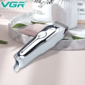 VGR Hair Clipper Rechargeable Hair Cutting Machine Cordless Hair Trimmer Electric Barber 0mm Cutting Blade Clipper for Men V-071 4