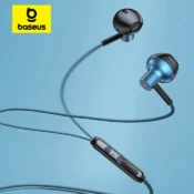 Baseus H19 Wired Earphones 6D Stereo Bass Headphone In-Ear 3.5mm Jack Headset with MIC for Xiaomi Samsung iPhone 6 Earbuds 1