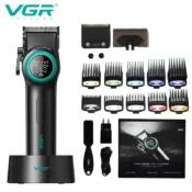 VGR Hair Trimmer Cordless Hair Cutting Machine Professional Barber Hair Clipper 9000 RPM Haircut Electric Trimmer for Men V-001 1