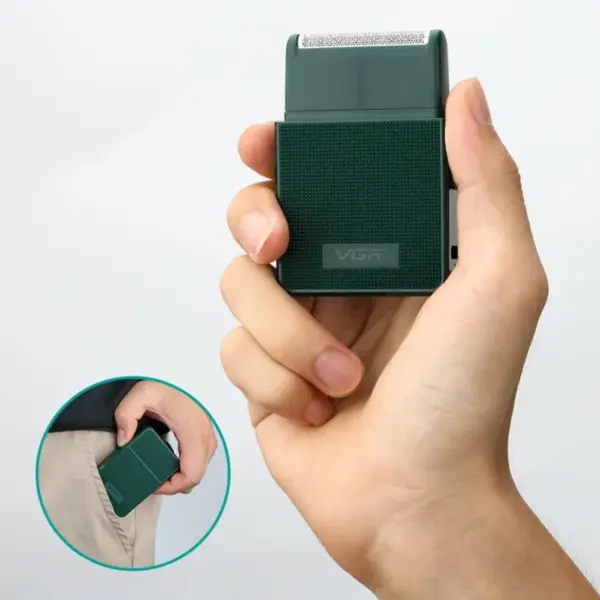 VGR Razor Rechargeable Shaver Professional Beard Trimmer Travel Hair Trimmers Reciprocating Shaving Machine for Men V-376 3