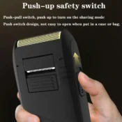 VGR Razor Rechargeable Razor Professional Beard Trimmer Electric Trimmer Reciprocating Shaver Finishing Shaver for Man V-375 3