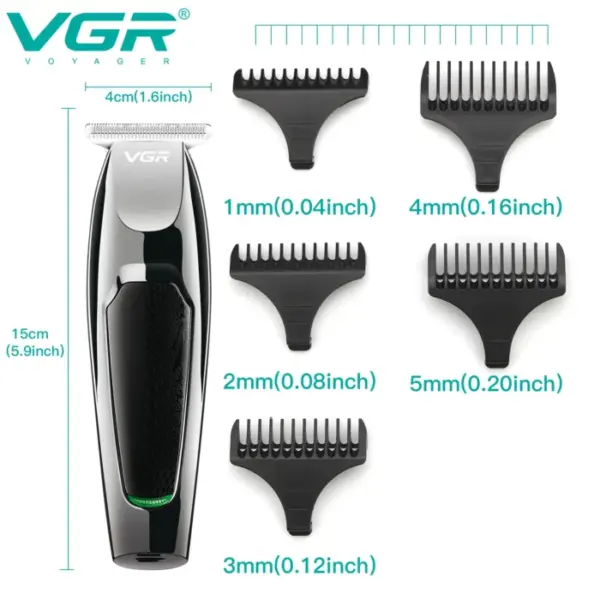 VGR Hair Trimme Professional Haircut Machine Cordless Hair Cutting Machine Electric Barber Hair Clipper Clipper for Men V-030 4