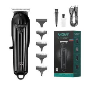 VGR Clipper Hair Cutting Machine Electric Hair Clipper Professional Hair Trimmer Cordless Trimmer for Men Digital Display V-282 10
