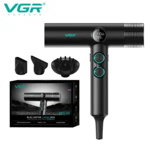 VGR Hair Dryers Professional Air Blower 110000 RPM Hair Dryer Bldc Motor Hair Dryer Machine Hair Salon for Household Use V-401 1