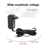 EU Plug Power Adapter 3 Meters Extension Cord Input AC100-240V Output DC 12V 2A For Security CCTV Camera LED 2.1mm*5.5mm 4