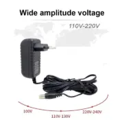EU Plug Power Adapter 3 Meters Extension Cord Input AC100-240V Output DC 12V 2A For Security CCTV Camera LED 2.1mm*5.5mm 4