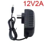 AC DC 12v 1A 2A 3A 2000ma 3000MA adapter power supply EU UK AU US PLUG 5.5*2.5mm wall charger for DC male female led strip light 3