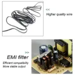 EU Plug Power Adapter 3 Meters Extension Cord Input AC100-240V Output DC 12V 2A For Security CCTV Camera LED 2.1mm*5.5mm 3