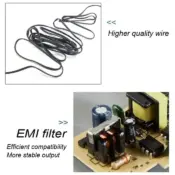 EU Plug Power Adapter 3 Meters Extension Cord Input AC100-240V Output DC 12V 2A For Security CCTV Camera LED 2.1mm*5.5mm 3