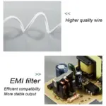 POE Spliter 48V to 12V Waterprrof Video And Power Adapter Cable Supply Module Injector Extender for IP Camera Splitter Net AP 6