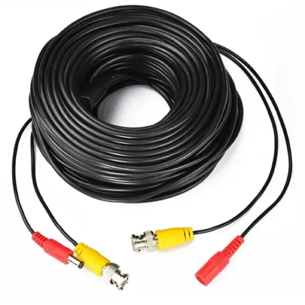 10M/32.8Foot BNC Cable For CVBS CCTV DVR Camera Recorder System Accessories Video Cable DC Power Security Surveillance BNC Cable 5