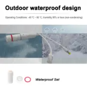 POE Spliter 48V to 12V Waterprrof Video And Power Adapter Cable Supply Module Injector Extender for IP Camera Splitter Net AP 3