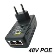 CCTV Security Surveillance POE Power Supply Adapter 48V 0.5A EU/US Plug for Injector Ethernet IP Camera POE Switch NVR Router 1