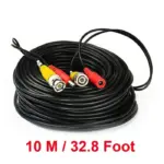 10M/32.8Foot BNC Cable For CVBS CCTV DVR Camera Recorder System Accessories Video Cable DC Power Security Surveillance BNC Cable 1