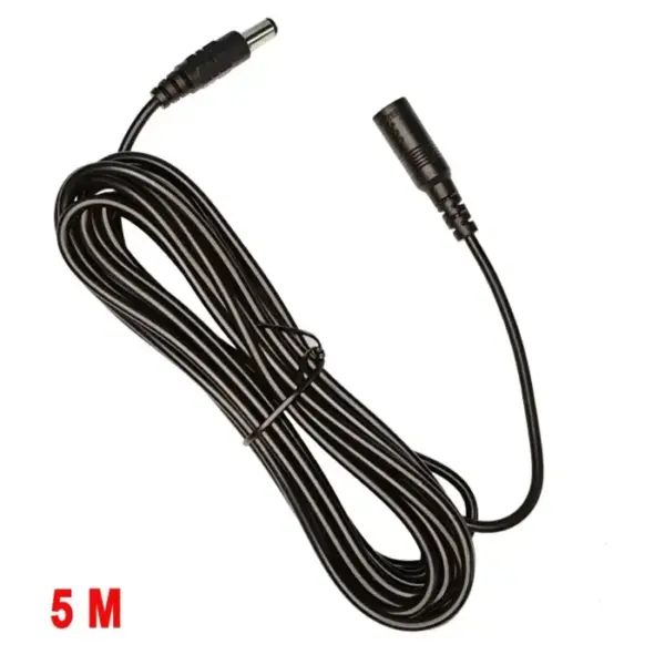 10M/ 5M 5.5mm*2.1mm DC Power Connector Extension Cord Jack Adapter Lead Cable DC Female Male Extension External Plug 5