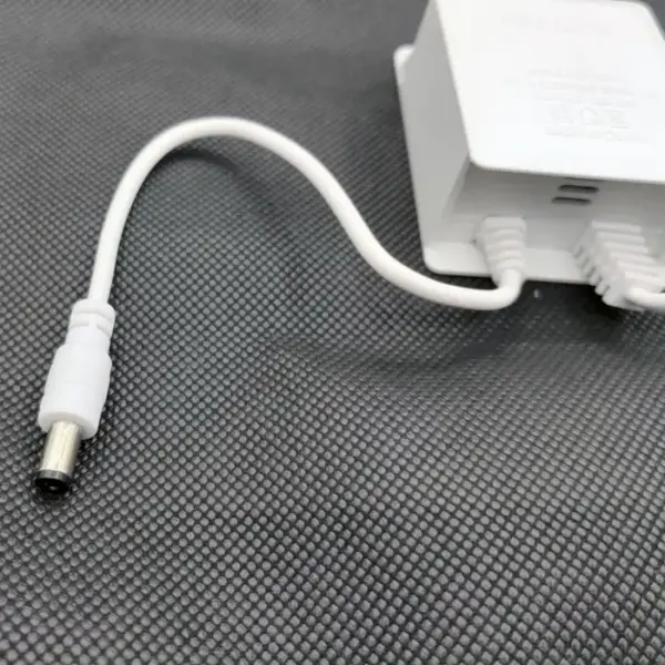 Power Adapter US/EU Outdoor Waterproof AC 100-240V Input DC 12V Volt Output Supply Charger Europe Universal Adapter Converter 3