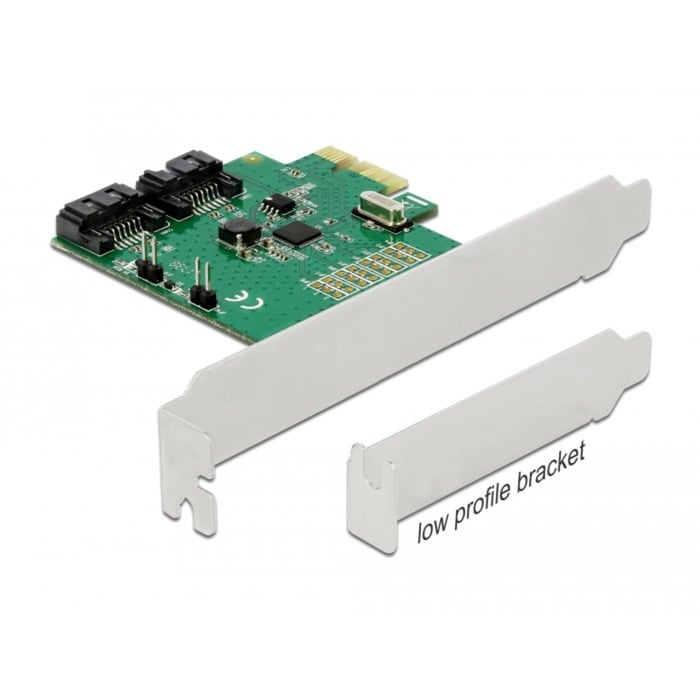 2 Port SATA PCI Express -kortti RAIDilla image 1 2 Port SATA PCI Express -kortti RAIDilla - Image 1