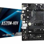 ASRock A520M-HDV, Emolevy