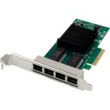4-Porttinen Gigabit Ethernet LAN-Adapteri