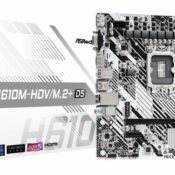ASRock H610M-HDV/M.2+ D5, Emolevy