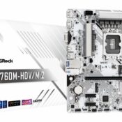 ASRock B760M-HDV/M.2 WHITE, Emolevy