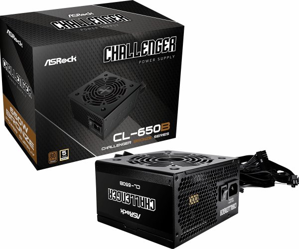 5063014_61171115_1_o0AQ Asrock Challenger CL-650B 650W, PC-Netzteil - Image 1