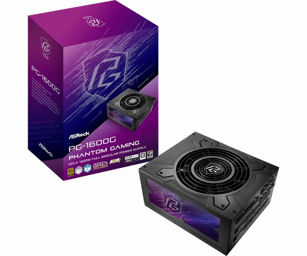 5063097_60301355_1_uIpu ASRock Phantom Gaming PG-1600G 1600W Gold, PC-Netzteil - Image 1