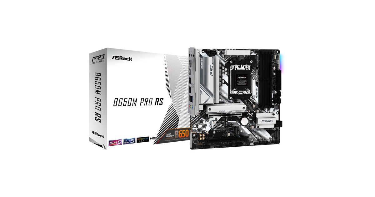 ASRock_B650M_Pro_RS__Mainboard@@100021912_30 ASRock B650M Pro RS emolevy - Image 1