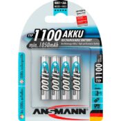 1100mAh NiMh Ammattikäyttöön, Akku