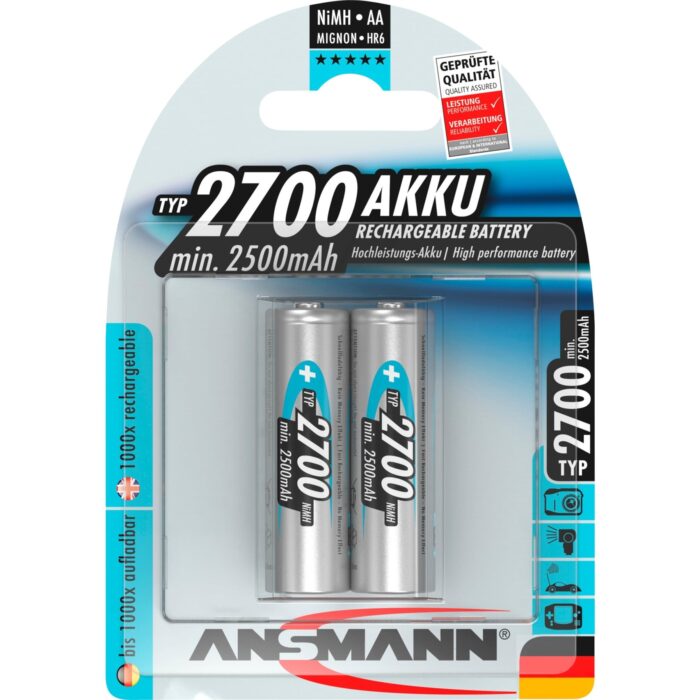 Ansmann_2700mAh__Akku@@987151 Ansmann 2700mAh Akku - Image 1