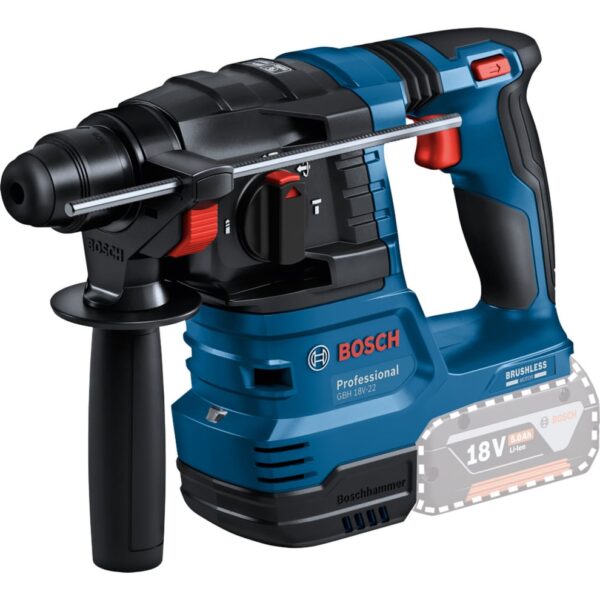 Bosch 18V Profi-Set, porakone ja ruuvinväännin, 2x 4,0Ah - Image 3