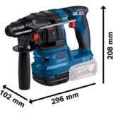 Bosch 18V Profi-Set, porakone ja ruuvinväännin, 2x 4,0Ah - Image 5