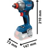 Bosch 18V Profi-Set, 3x 5,0Ah akku, työkalulaukku - Image 4