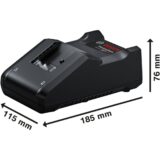 Bosch 18V Profi Set, 2x Li-Ion Akku 5,0Ah, 3 L-BOXXia - Image 6