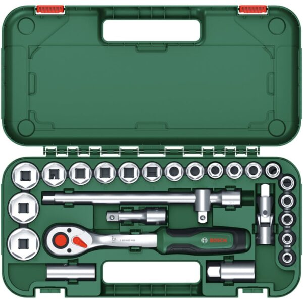 Bosch 1/2" Ratschen-Set 25-osainen - Image 2