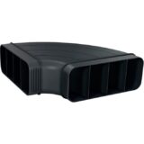 90° Flachkanalbogen HEZ9VDSB1, putki