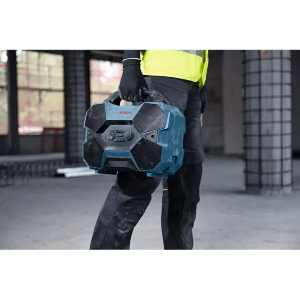 Bosch GPB 18V-6 C, Bluetooth-kaiutin, säänkestävä, USB-C - Image 4