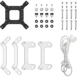 DeepCool LQ240 WH vesijäähdytys 2x 120 mm - Image 5