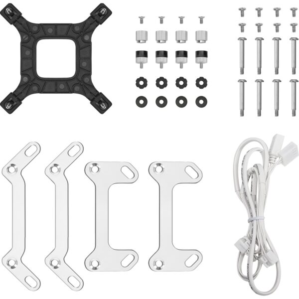 DeepCool LQ240 WH vesijäähdytys 2x 120 mm - Image 5